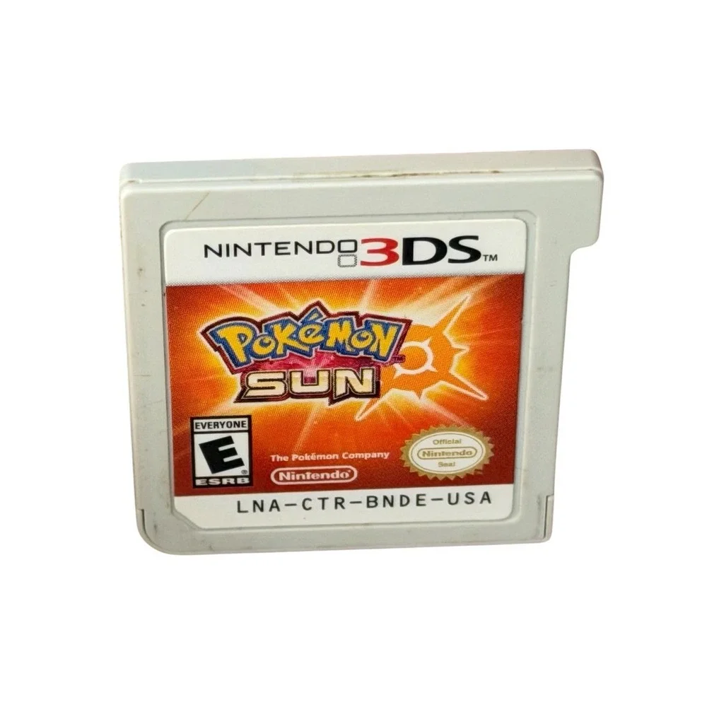 Pokemon Sun Nintendo 3DS Game Cartridge With Case